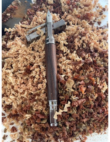 Stylo Roller artisanal français bille/plume